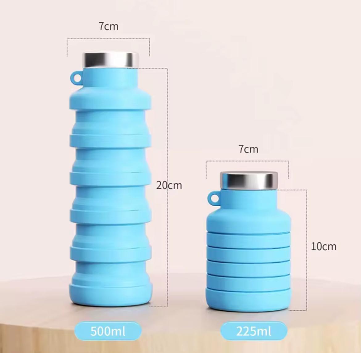 Collapsible Water Bottle Eco-Friendly, BPA-Free, Space-Saving