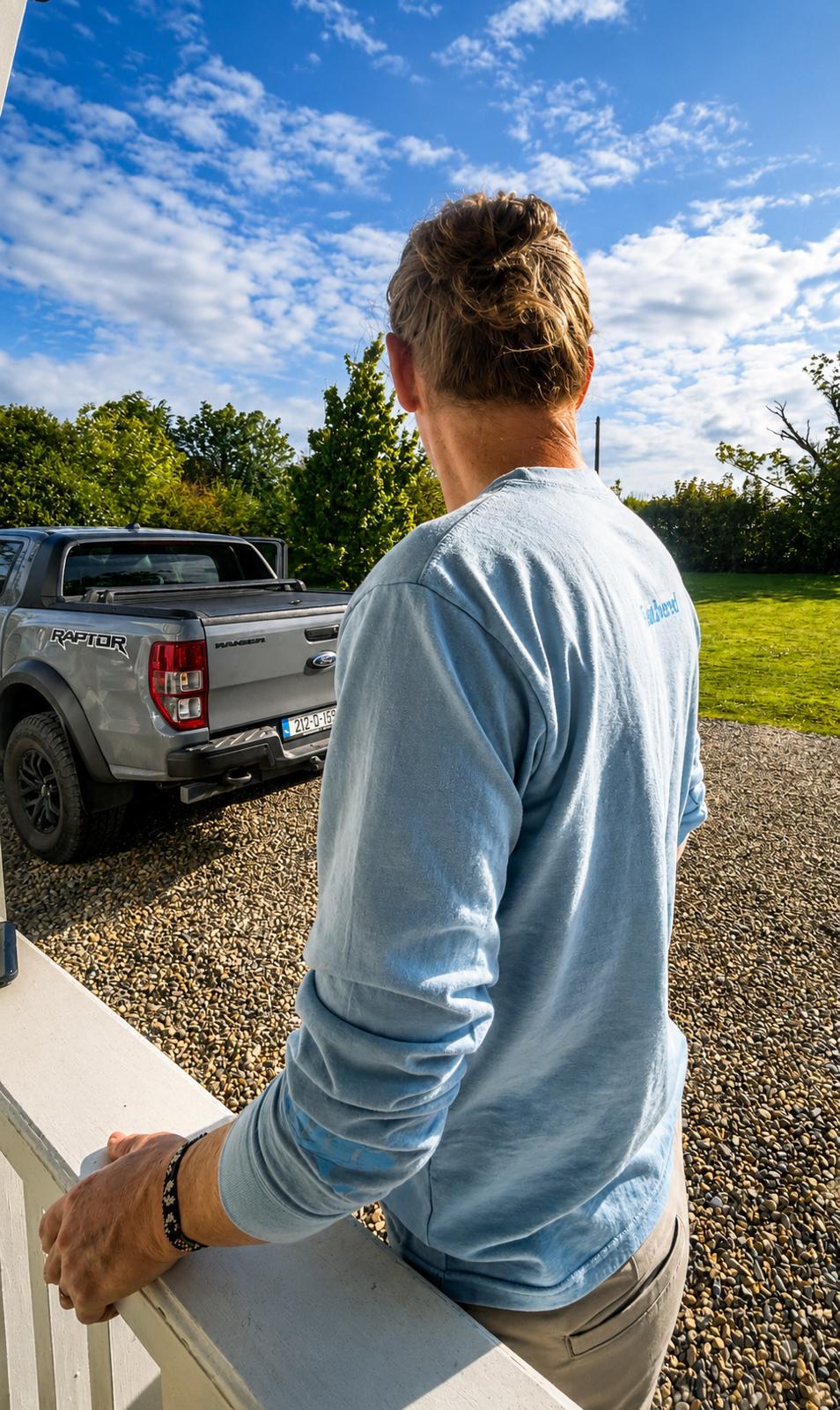 Long Sleeve Weathered Top