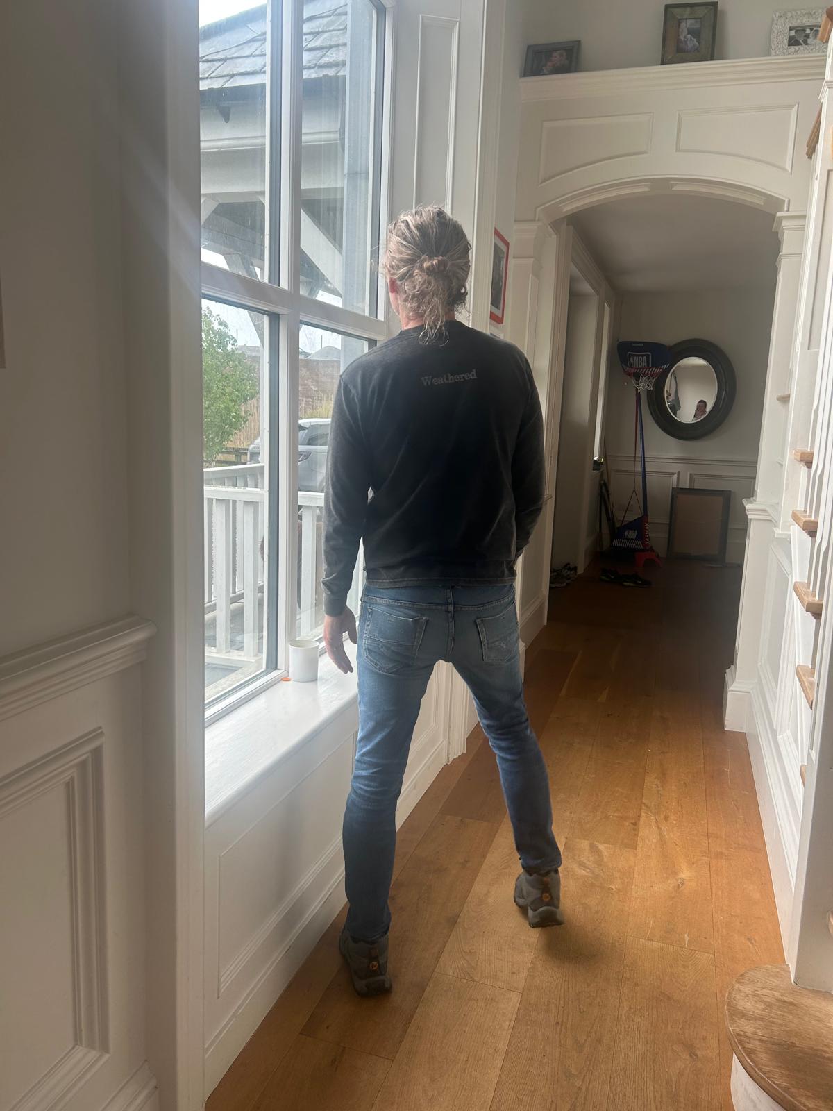 Long Sleeve Weathered Top