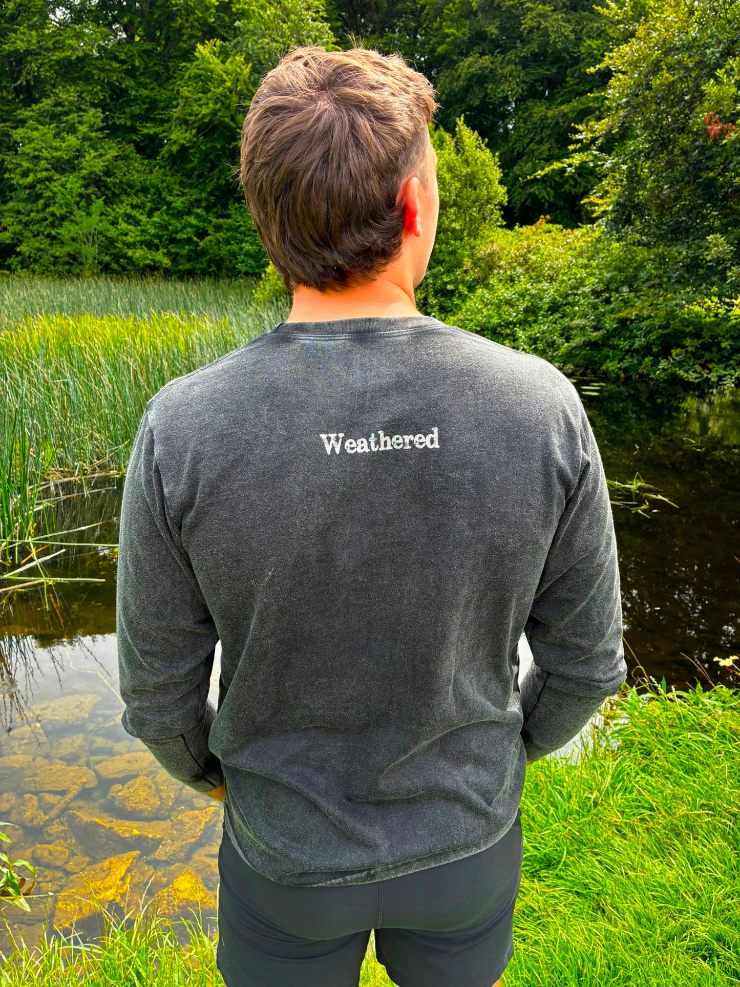 Long Sleeve Weathered Top